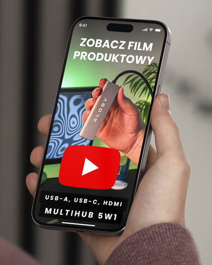 Adapteris-hub USB-C 5in1: 2x USB-A, 2x USB-C, HDMI 4K, PD 100W