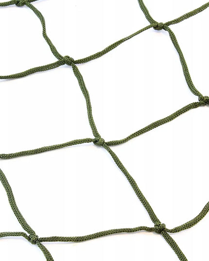AG233E Sodo virvinis hamakas iš nailono tinklo 200x80 cm – žalias