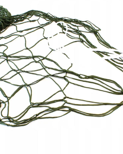AG233E Sodo virvinis hamakas iš nailono tinklo 200x80 cm – žalias