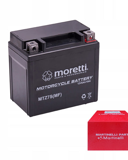 AGM akumuliatorius Moretti MTZ7S 12V Martinelli