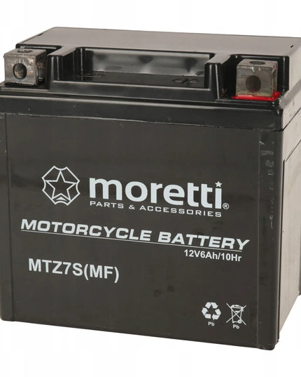 AGM akumuliatorius Moretti MTZ7S 12V Martinelli