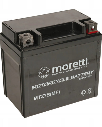 AGM akumuliatorius Moretti MTZ7S 12V Martinelli