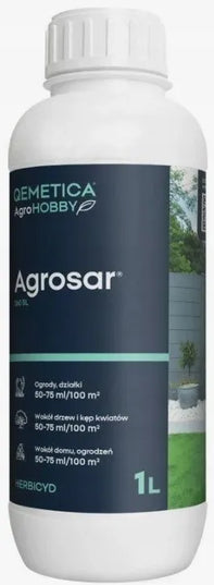 Agrosar 360SL 1L piktžolių, varpučių ir dilgėlių naikinimui Ciech Quemetica