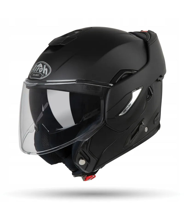 Airoh Rev 19 modulinis motociklo šalmas, juodas matinis