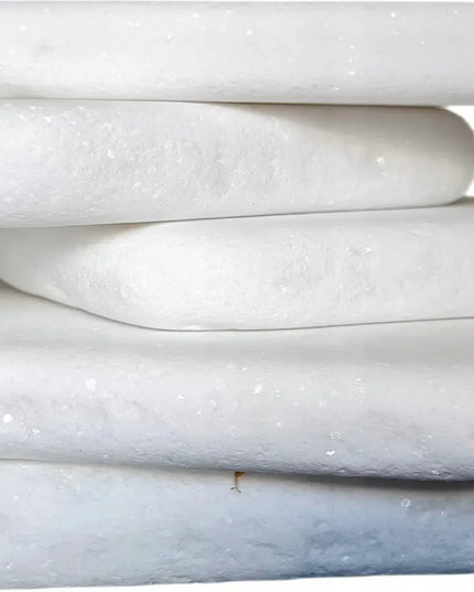 Akmenys tapymui balti dideli plokšti 5–10 cm 5 kg + akrilinis markeris DOVANA