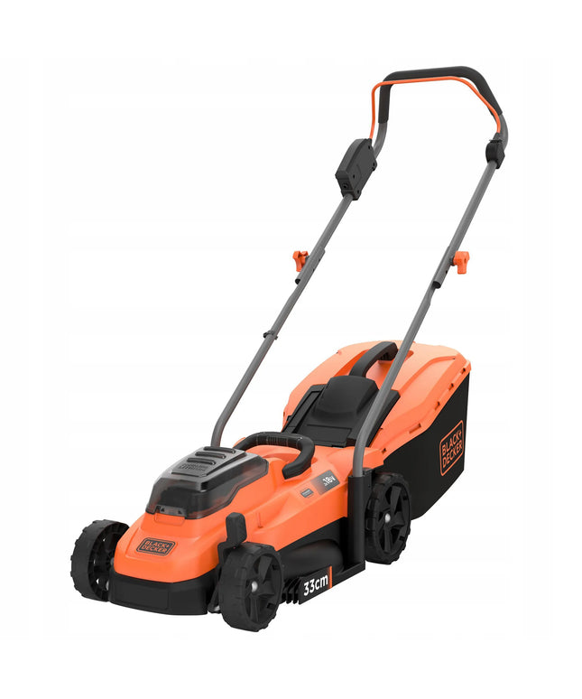 Akumuliatorinė vejapjovė 33 cm, 2x18V, 2x2.5Ah Black+Decker [BCMW3318L2-QW]