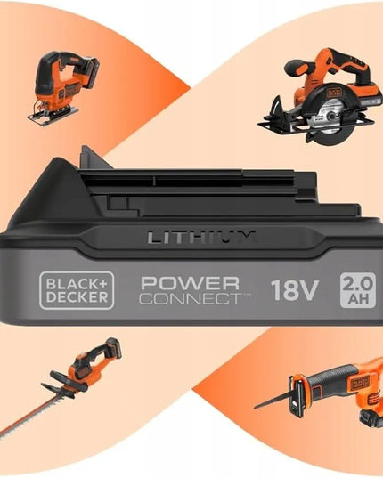 Akumuliatorinė vejapjovė 2x18V / 33cm BCMW3318N PowerConnect Black+Decker