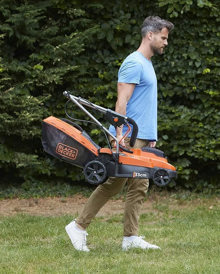Akumuliatorinė vejapjovė 2x18V / 33cm BCMW3318N PowerConnect Black+Decker