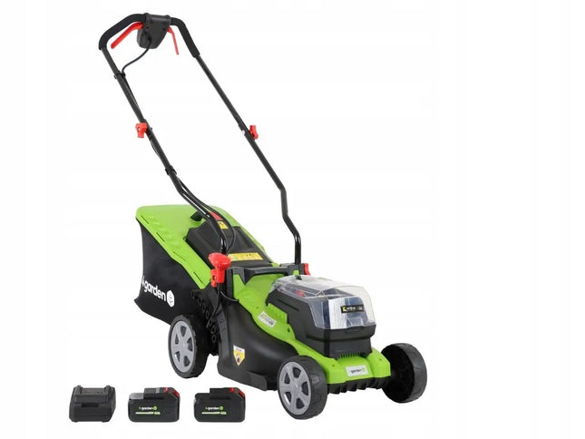 Akumuliatorinė vejapjovė 2x20V su įkrovikliu 34 cm