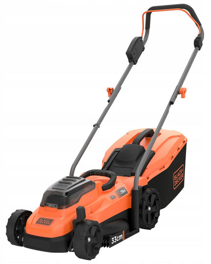 Akumuliatorinė vejapjovė 33 cm, 2x18V, 2x2.5Ah Black+Decker [BCMW3318L2-QW]