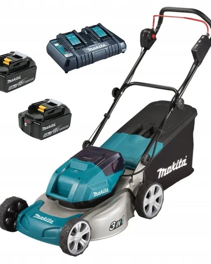Akumuliatorinė vejapjovė 46 cm 2x18V 2x5,0Ah Li-Ion - Makita DLM460PT2