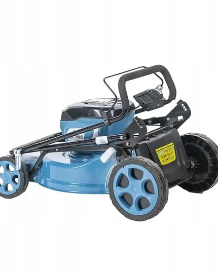 Akumuliatorinė vejapjovė DEDRA 46cm, rinkinys 2x5Ah DED6997X-2A5
