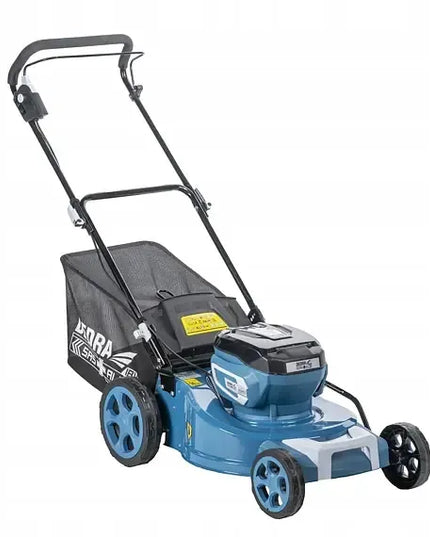 Akumuliatorinė vejapjovė DEDRA 46cm, rinkinys 2x5Ah DED6997X-2A5