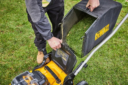 Akumuliatorinė vejapjovė DEWALT DCMW564P2, 48 cm, 2x18V, 2x5.0Ah