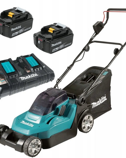 Akumuliatorinė vejapjovė Makita DLM382PT2 2x18V