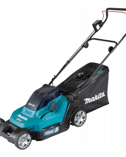 Akumuliatorinė vejapjovė Makita DLM432PT2 43cm 2x18V 2x5.0Ah