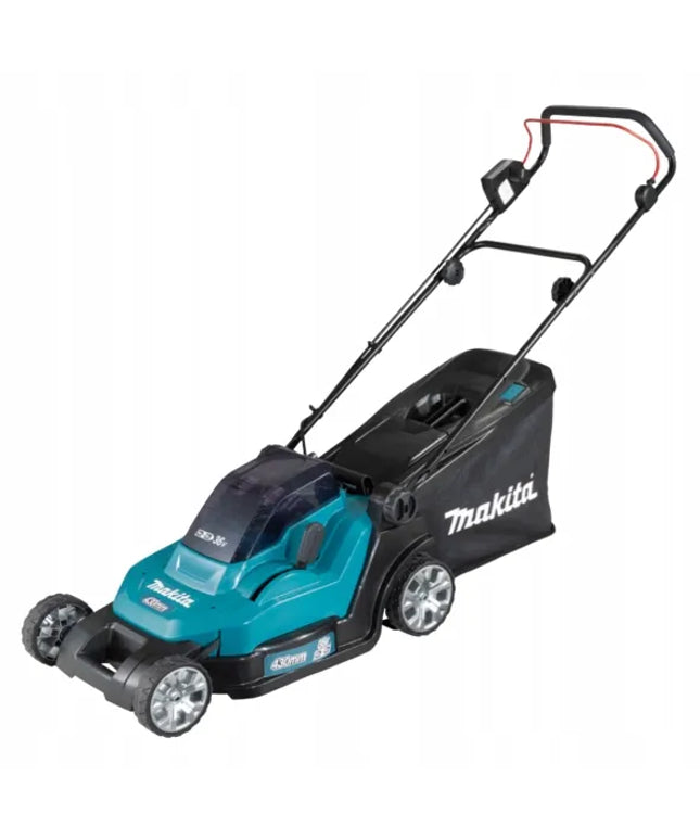 Akumuliatorinė vejapjovė Makita DLM432PT2 43cm 2x18V 2x5.0Ah