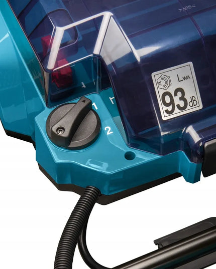 Akumuliatorinė vejapjovė Makita DLM532Z, 53 cm, 2x18V LXT BLDC XPT ADT su pavara (be akumuliatorių)