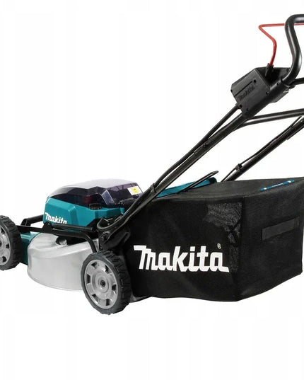 Akumuliatorinė vejapjovė Makita DLM532Z, 53 cm, 2x18V LXT BLDC XPT ADT su pavara (be akumuliatorių)