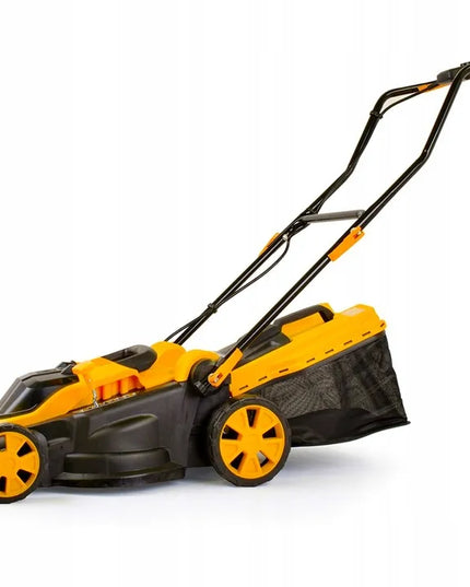 Akumuliatorinė vejapjovė Riwall 3820, 40V, 8Ah, 38 cm, su 2 akumuliatoriais ir įkrovikliu