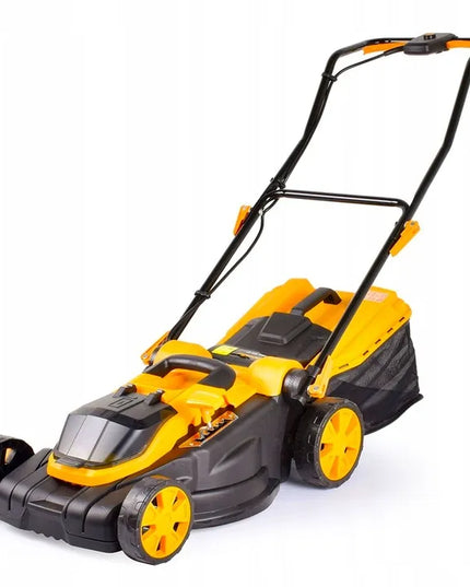 Akumuliatorinė vejapjovė Riwall 3820, 40V, 8Ah, 38 cm, su 2 akumuliatoriais ir įkrovikliu