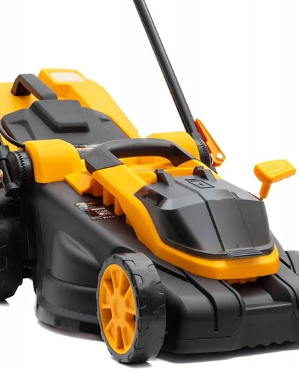 Akumuliatorinė vejapjovė Riwall 3820, 40V, 8Ah, 38 cm, su 2 akumuliatoriais ir įkrovikliu