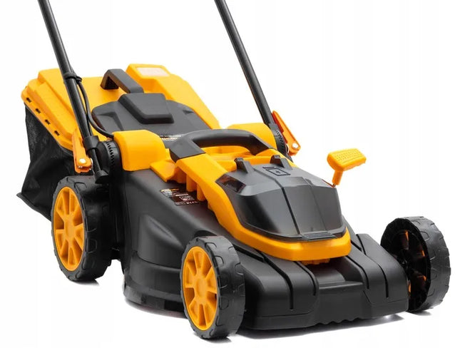 Akumuliatorinė vejapjovė Riwall 3820, 40V, 8Ah, 38 cm, su 2 akumuliatoriais ir įkrovikliu