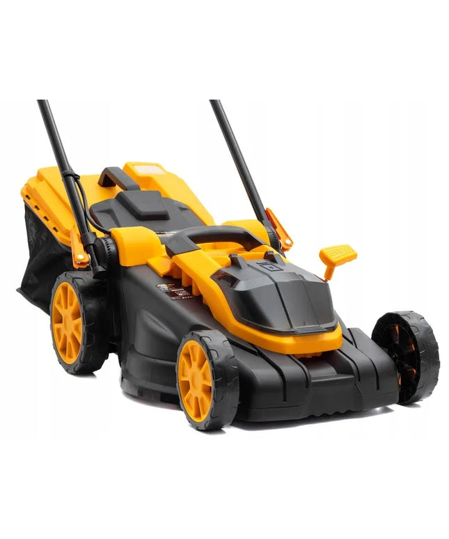 Akumuliatorinė vejapjovė Riwall 3820, 40V, 8Ah, 38 cm, su 2 akumuliatoriais ir įkrovikliu