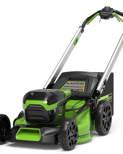 Akumuliatorinė vejapjovė su savaeigiu mechanizmu 46 cm 60 V Greenworks GD60LM46SP