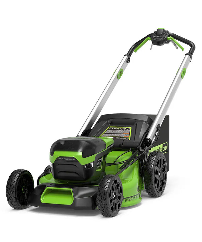 Akumuliatorinė vejapjovė su savaeigiu mechanizmu 46 cm 60 V Greenworks GD60LM46SP