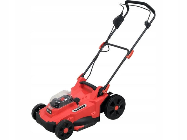 Akumuliatorinė vejapjovė Yato 36V 2x18V 4Ah 43cm žolei ir sodui