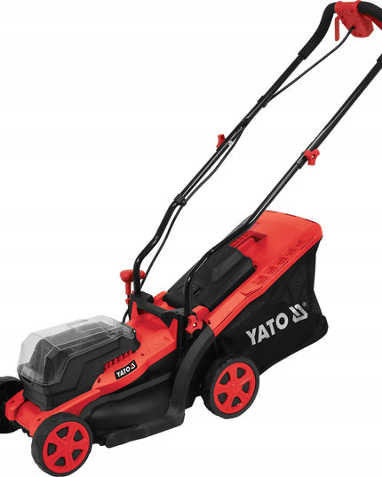Akumuliatorinė vejapjovė Yato 36V, pjovimo plotis 34 cm, be akumuliatorių