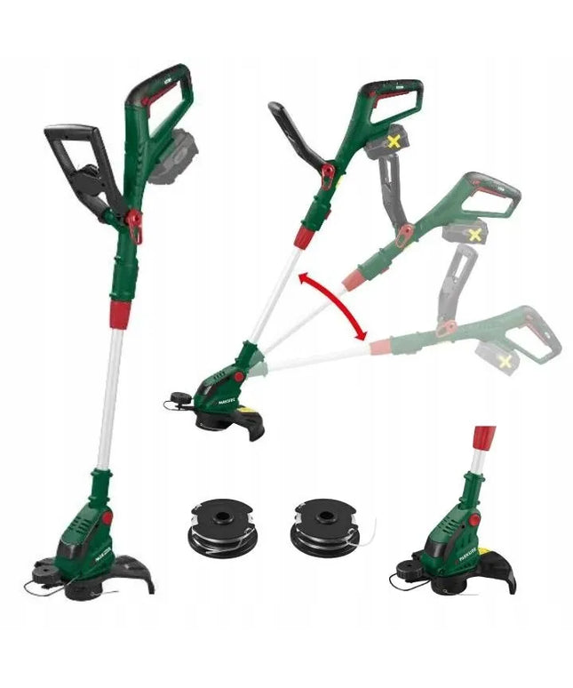 Akumuliatorinė žoliapjovė PARKSIDE + 2x Ritelės