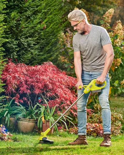 Akumuliatorinė žoliapjovė RYOBI 18V, 23 cm, modelis RY18LT23A-0