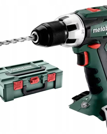 Akumuliatorinis gręžtuvas-suktuvas Metabo BS 18 LT + METABOX – 18V