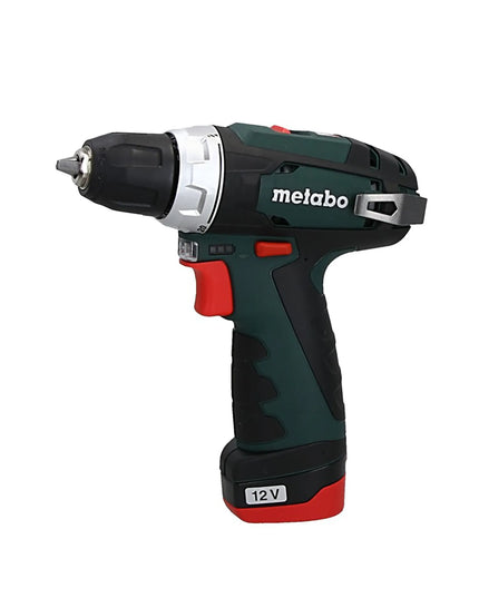 Akumuliatorinis gręžtuvas-suktuvas Metabo PowerMaxx BS Basic 12V 2x2Ah