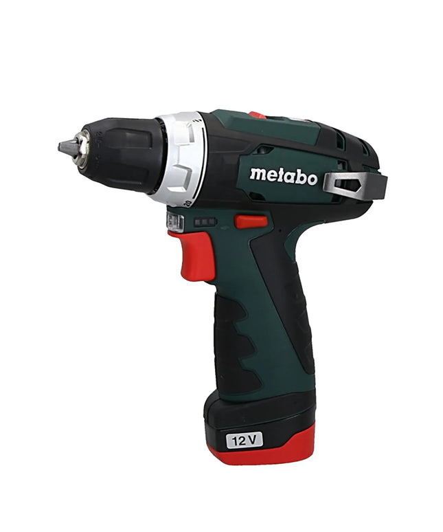 Akumuliatorinis gręžtuvas-suktuvas Metabo PowerMaxx BS Basic 12V 2x2Ah