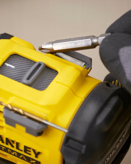 Akumuliatorinis gręžtuvas-suktuvas Stanley Fatmax 18V 2x2.0Ah V20 SFMCD715D2K