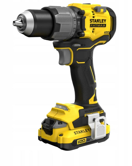 Akumuliatorinis gręžtuvas-suktuvas Stanley Fatmax 18V 2x2.0Ah V20 SFMCD715D2K