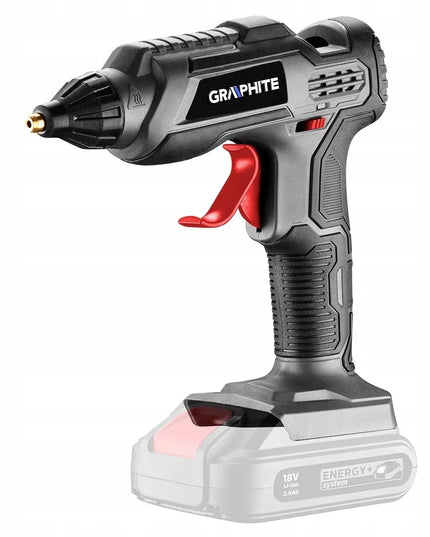 Akumuliatorinis karšto klijų pistoletas ENERGY+ 18V GRAPHITE