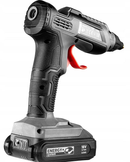 Akumuliatorinis karšto klijų pistoletas ENERGY+ 18V GRAPHITE