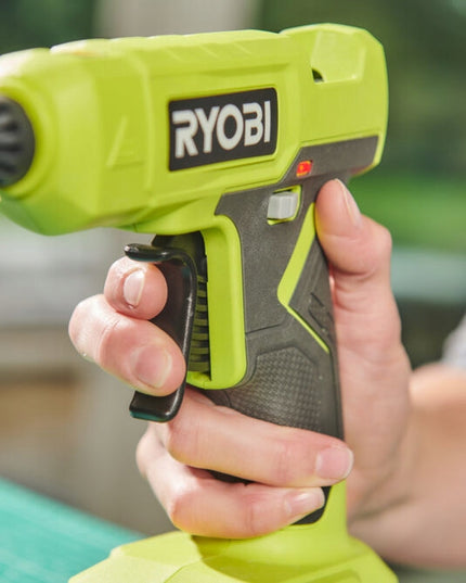 Akumuliatorinis karštų klijų pistoletas RYOBI RGLU18-0, 11mm