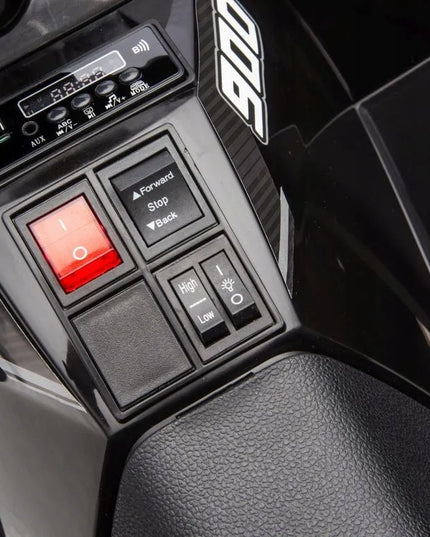 Akumuliatorinis keturratis 4x4 ATV WOLF 24V galinga transporto priemonė vaikams