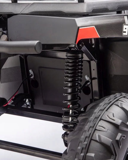 Akumuliatorinis keturratis 4x4 ATV WOLF 24V galinga transporto priemonė vaikams
