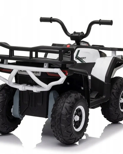 Akumuliatorinis keturratis ATV 4x35W Robust 01 su nuotolinio valdymo pultu iki 5 metų vaikams