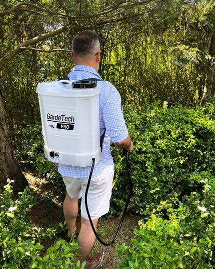 AKUMULIATORINIS KUIRINIO PURKŠTUVAS ELEKTRINIS 16L PRO ILGAS ANTGALIS 91CM