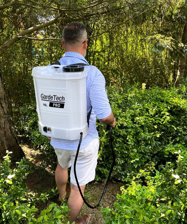 AKUMULIATORINIS KUIRINIO PURKŠTUVAS ELEKTRINIS 16L PRO ILGAS ANTGALIS 91CM