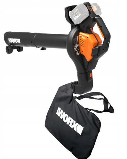 Akumuliatorinis lapų pūstuvas ir siurblys WORX WG583E.9 40V
