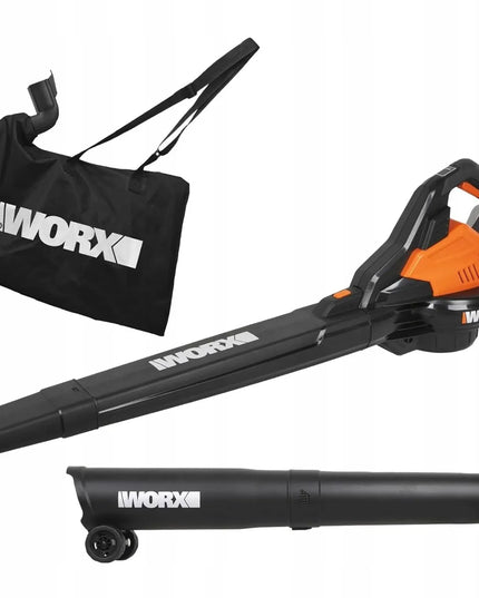 Akumuliatorinis lapų pūstuvas ir siurblys WORX WG583E.9 40V