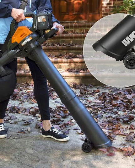 Akumuliatorinis lapų pūstuvas ir siurblys WORX WG583E.9 40V